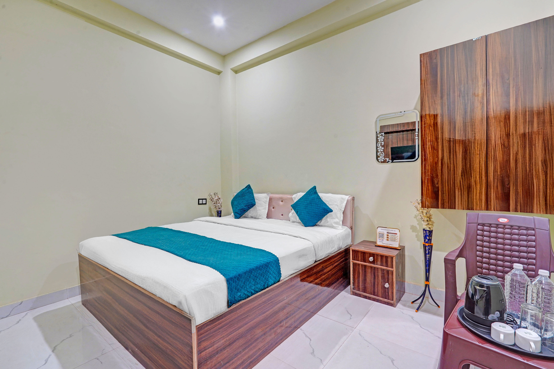 Premium deluxe room at Hotel Pavitram